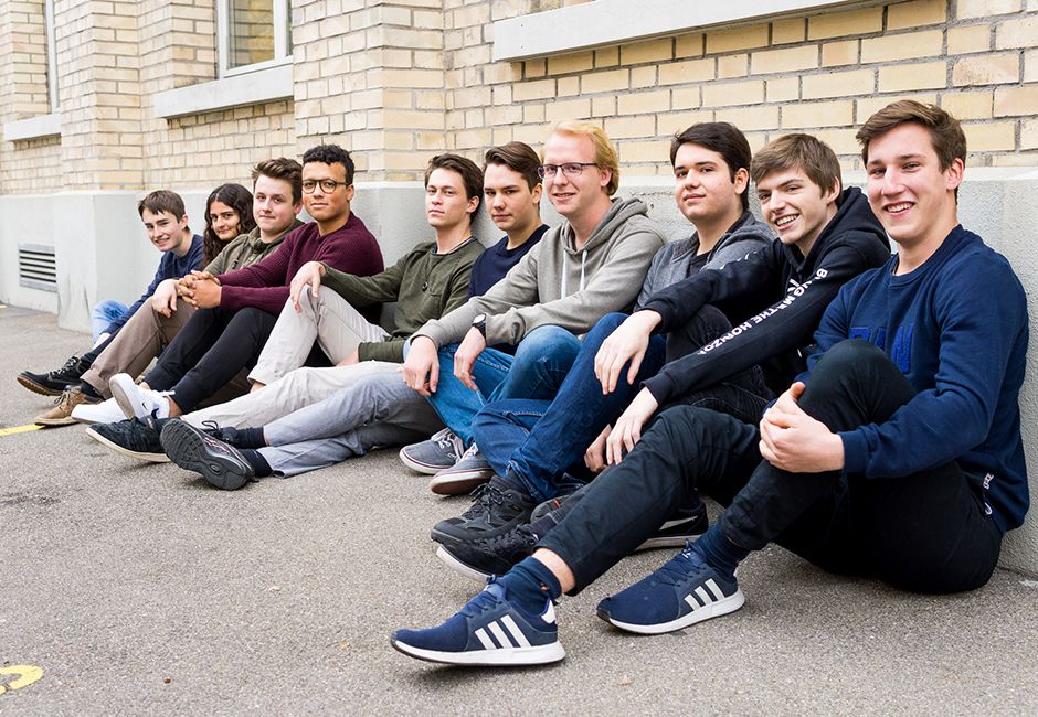 Gruppenbild der Ergon-Lernenden Gruppenbild der Ergon-Lernenden